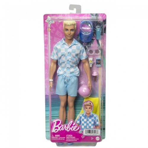 Набір з лялькою Кен "Пляжна прогулянка" Barbie