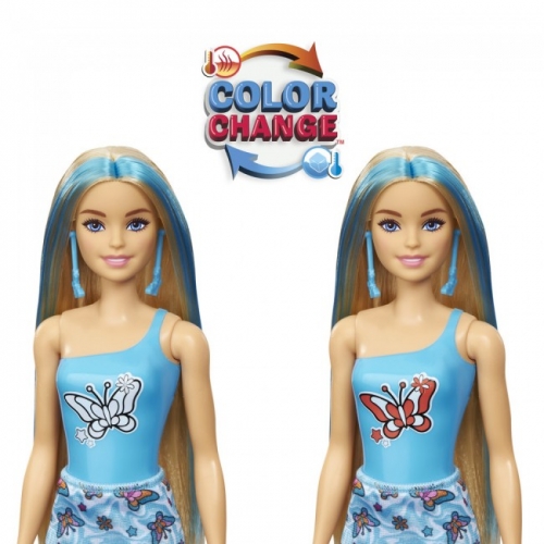 Кукла "Цветовое перевоплощение" Barbie, серия "Радужные и стильные" (в асс.)