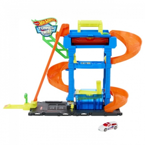 Игровой набор "Автомойка: Кормящие виражи" Hot Wheels