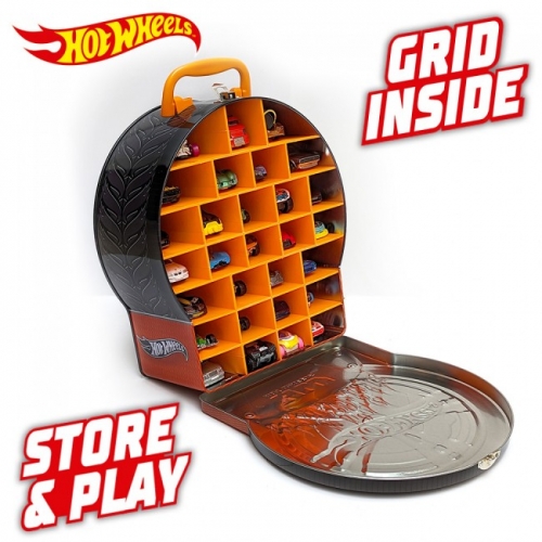 Металлический контейнер-колесо Hot Wheels