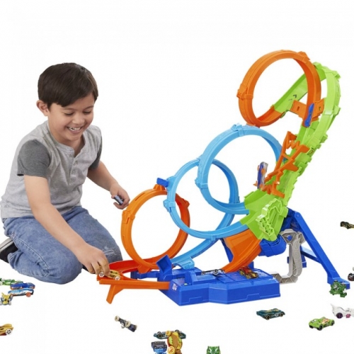 Трек "Невероятные виражи и петли" Hot Wheels (HXR70)