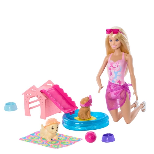 Набор "Бассейн для щенков" с куклой Barbie