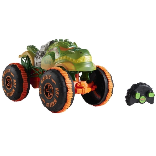 Збільшена машинка-позашляховик 1:15 на радіокеруванні «Rageasaur» Hot Wheels® Monster Trucks