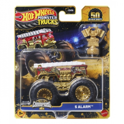 Машинка-внедорожник с кубком серии "Бигфут – чемпион" Monster Trucks Hot Wheels (в асс.) JDV96