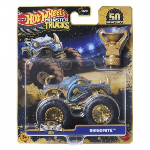 Машинка-внедорожник с кубком серии "Бигфут – чемпион" Monster Trucks Hot Wheels (в асс.) JDV96