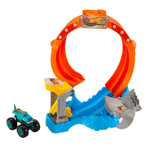 Набор "Монстро-атака акулы" Monster Trucks Hot Wheels