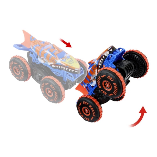 Збільшена машинка-позашляховик 1:15 на радіокеруванні «Tiger Shark Climber» Hot Wheels® Monster Trucks