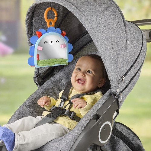 Портативное зеркальце 2-в-1 для малыша Fisher-Price