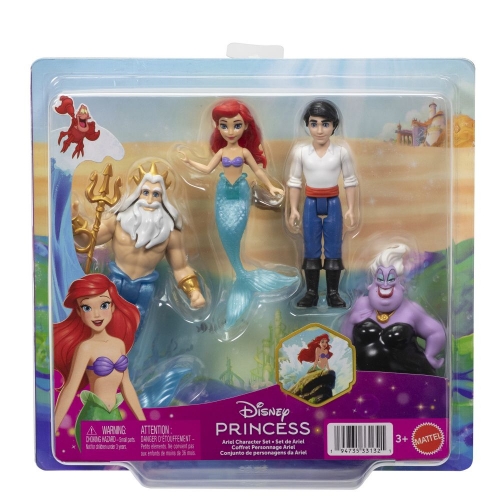 Набір мініляльок Disney Princess "Аріель та друзі" за мотивами м/ф "Русалонька" (JHG84)