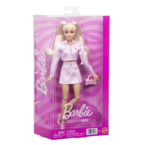 Кукла Barbie "Deluxe Style" – деним-сет в стиле барбикор