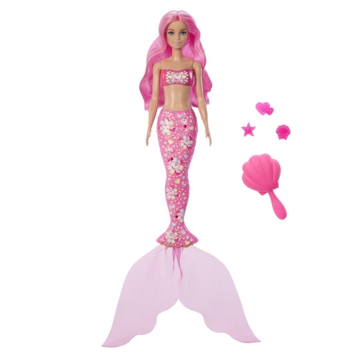 Кукла-русалочка Barbie "Color Reveal" серии "Морские сокровища" (сюрприз)(JMW61)