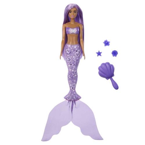 Кукла-русалочка Barbie "Color Reveal" серии "Морские сокровища" (сюрприз)(JMW61)