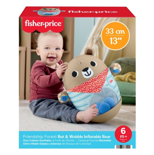 Игрушка «Мишка-неваляшка» Fisher-Price JLB83