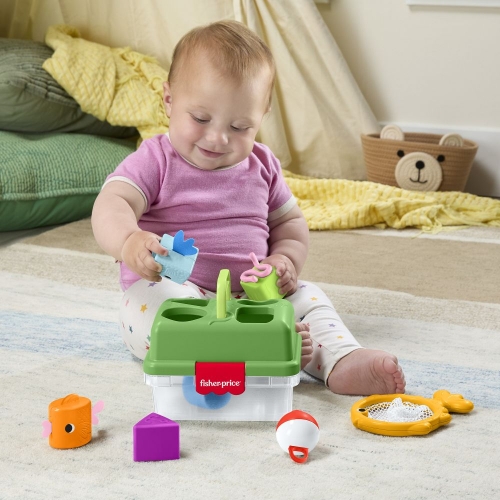 Іграшка-сортер "Маленький рибалка" Fisher-Price (JLB85)