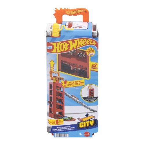 Игровой набор «Гараж со спуском» Hot Wheels (в асс.)