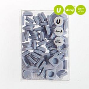 Пиксели Upixel Big-Светло-серый