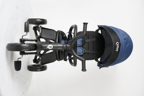 Велосипед складаний триколісний дитячий Nova Niello Blue