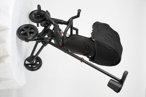 Велосипед складаний триколісний дитячий Nova Niello Black