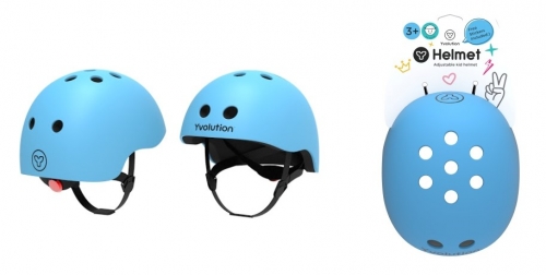 Захисний шлем Yvolution р.S блакитний