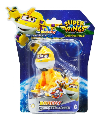 Ігрова фігурка-трансформер Super Wings Transform-a-Bots Брахи (Brachy), 5см