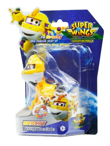 Ігрова фігурка-трансформер Super Wings Transform-a-Bots Брахи (Brachy), 5см