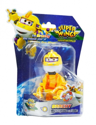 Ігрова фігурка-трансформер Super Wings Transform-a-Bots Брахи (Brachy), 5см